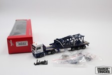 Herpa MAN TGX XLX Teletrailer Derrick-Anlenkstück "Wasel“ 304856 1:87 /H20607 comprar usado  Enviando para Brazil