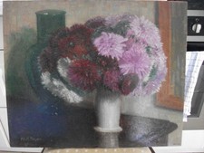 Blumenstilleben lila astern gebraucht kaufen  Glandorf