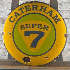 Caterham enamel sign d'occasion  Expédié en Belgium