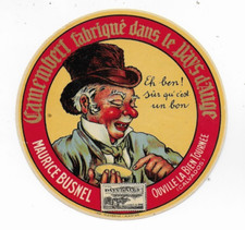 Ancienne etiquette fromage d'occasion  Lillers