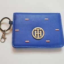 Chaveiro carteira cartão Tommy Hilfiger bi-fold encaixe azul novo sem etiquetas. Caixa aberta. comprar usado  Enviando para Brazil