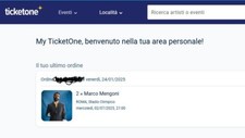 Biglietti prato concerto usato  Palermo