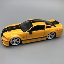 Usado, Carro Jada Dub City 2007 07 Ford Shelby Cobra GT-500 amarelo fundido escala 1/64 comprar usado  Enviando para Brazil