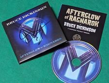 Bruce Dickinson - Afterglow Of Ragnarok BRAZIL Cd Single SIGNED 2023 comprar usado  Brasil 