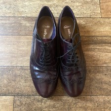 Clarks size oxblood for sale  COULSDON