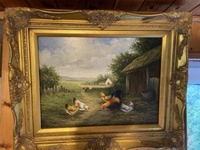 Landhaus bild bilderrahmen gebraucht kaufen  Weilrod