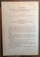 Genzano 1892 regio usato  Italia
