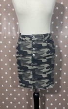 Camouflage denim mini for sale  LONDON