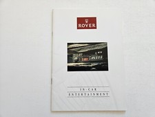 Rover car entertainment for sale  NUNEATON