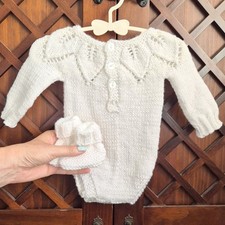 Month handknit white for sale  CAMBRIDGE