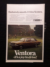 Vauxhall ventora card for sale  WORTHING