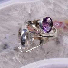 Bergkristall ring 925er gebraucht kaufen  Berlin