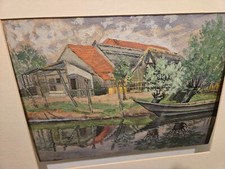 Vintage contemporary watercolo for sale  Deep River