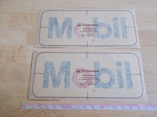 Vintage mobil decals d'occasion  Expédié en Belgium