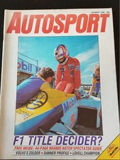 Autosport magazine 1985 d'occasion  Le Creusot