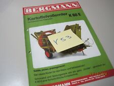Prospekt nachdruck bergmann gebraucht kaufen  Bodenteich