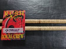 Neil peart drumsticks for sale  Glenshaw