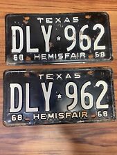 1968 texas license for sale  Weatherford