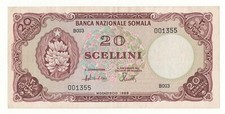 Somalia scellini banca usato  Pontassieve