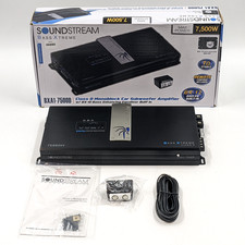 Amplificador de subwoofer automotivo monobloco Soundstream Bass Xtreme classe D - (BXA1-7500D) comprar usado  Enviando para Brazil