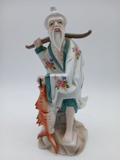Chinese porcelain fisherman for sale  UK