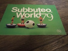 Subbuteo era catalogue for sale Subbuteo era catalogue for sale  LEICESTER