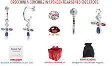 Orecchini cerchio argento usato  Ruvo di Puglia