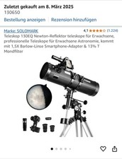 Solomark 130eq newton gebraucht kaufen  Enger