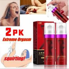 2PACOTES Gel de Orgasmo Intenso Excitador de Gota Sexual Feminino Clímax Vaginal Ascendente + Lubrificante comprar usado  Enviando para Brazil