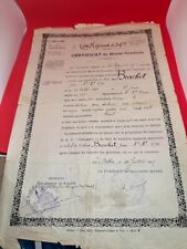 Certificat bonne conduite d'occasion  Limoges-