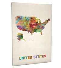 United states watercolor for sale  COVENTRY