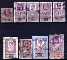 Revenues contract note for sale  NORWICH