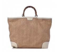 Bolsa tote GUCCI grande natural palha couro de bezerro grande bambu nova sem etiquetas, usado comprar usado Bolsa tote GUCCI grande natural palha couro de bezerro grande bambu nova sem etiquetas, usado comprar usado  Enviando para Brazil