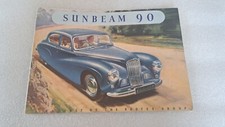 1951 brochure sunbeam d'occasion  La Motte-Servolex