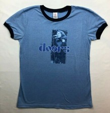 Camiseta The Doors Vintage 2004 Jim Morrison Girl Azul Oficial Nova P, G comprar usado  Enviando para Brazil