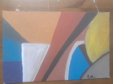 Mondrian tecnica mista usato  Roma