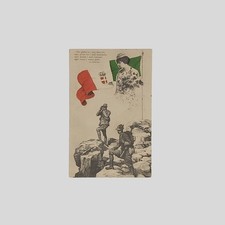 Cartolina epoca alpini usato  Napoli