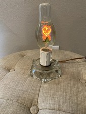 Usado, Lâmpada vintage AEROLUX Flower I LOVE YOU com base de laboratório para subscritores FUNCIONA comprar usado  Enviando para Brazil