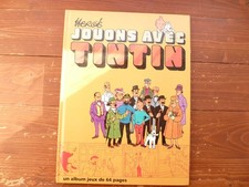 Jouons tintin album d'occasion  Rinxent
