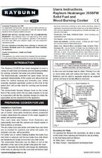 Users instructions. aga for sale  BO'NESS
