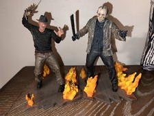 Conjunto de bonecos de ação NECA Reel Toys Ultimate Freddy Vs Jason 7” 2004 soltos comprar usado Conjunto de bonecos de ação NECA Reel Toys Ultimate Freddy Vs Jason 7” 2004 soltos comprar usado  Enviando para Brazil