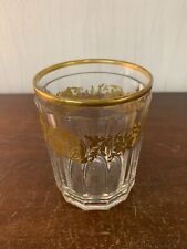 Glass gold engraved d'occasion  Expédié en Belgium