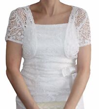 Bolero brautstola spitze gebraucht kaufen  Groß-Gerau