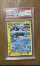 Usado, Pokémon Expedition #4 Blastoise Holo 2002 PSA 9 - con remolino segunda mano  Embacar hacia Argentina