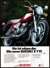 Suzuki werbung 1978 gebraucht kaufen  Vechta