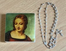 Rosario collana argento usato  Milano
