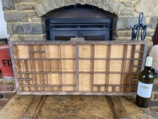 Vintage letterpress wood for sale  STAINES-UPON-THAMES