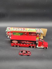 Na caixa original - 2002 Coca-Cola Nascar Carrier semi caminhão transportador e carro comprar usado  Enviando para Brazil