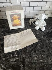 Luminária de mesa vintage Hallmark bebê celebrações berçário luz noturna cordeiro decoração ovelha, usado comprar usado  Enviando para Brazil