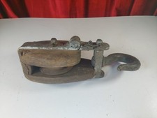 Antique pulley wood for sale  ROSSENDALE
